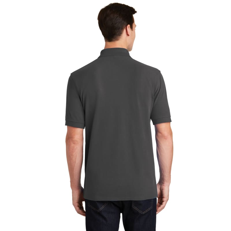 Port & Company Combed Ring Spun Pique Polo. 4