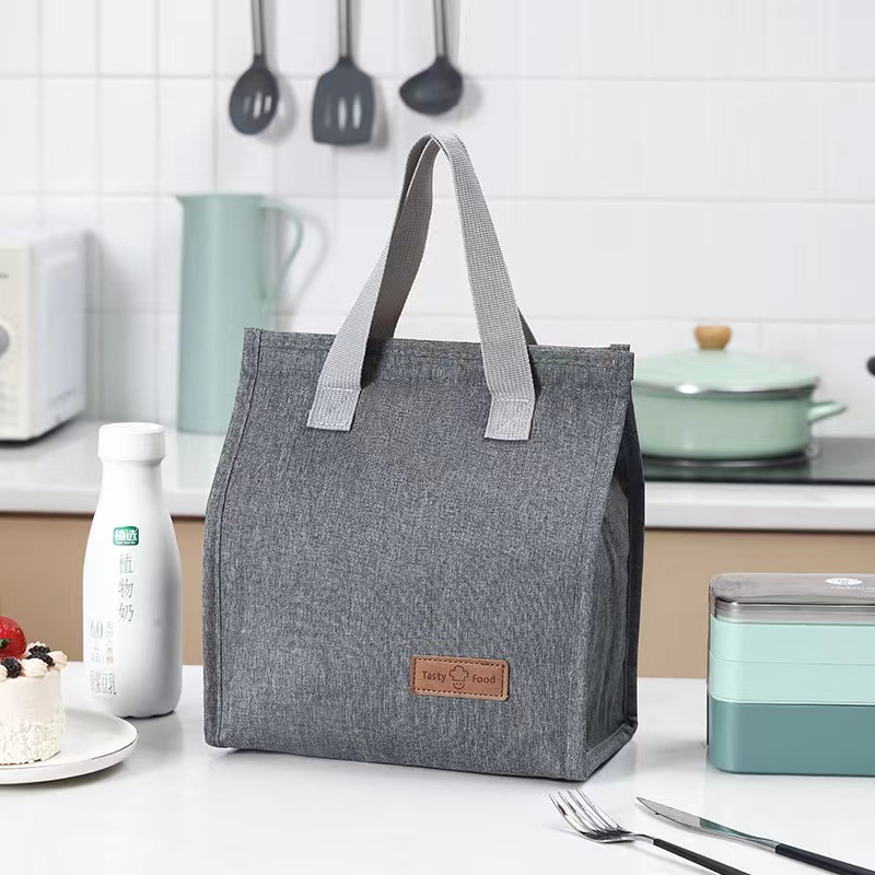 Storage Portable Lunch Bag Commute Lunch Cooler Lunch Purse Kids Work Tote Picnic Thermal Food Bag 1