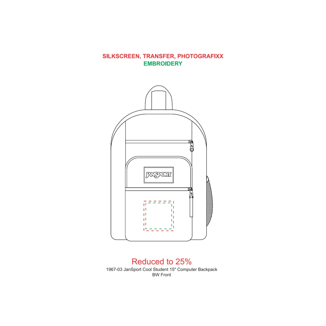 JanSport Cool Student 15" Computer Backpack 22