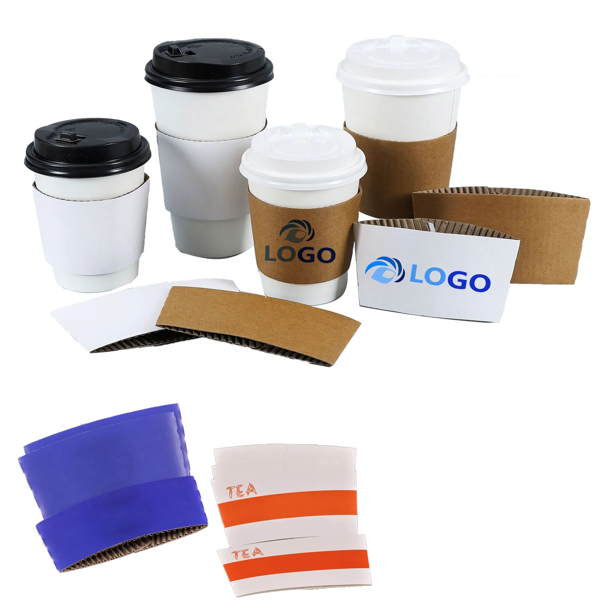 Full Color Coffee Cup Sleeves 3