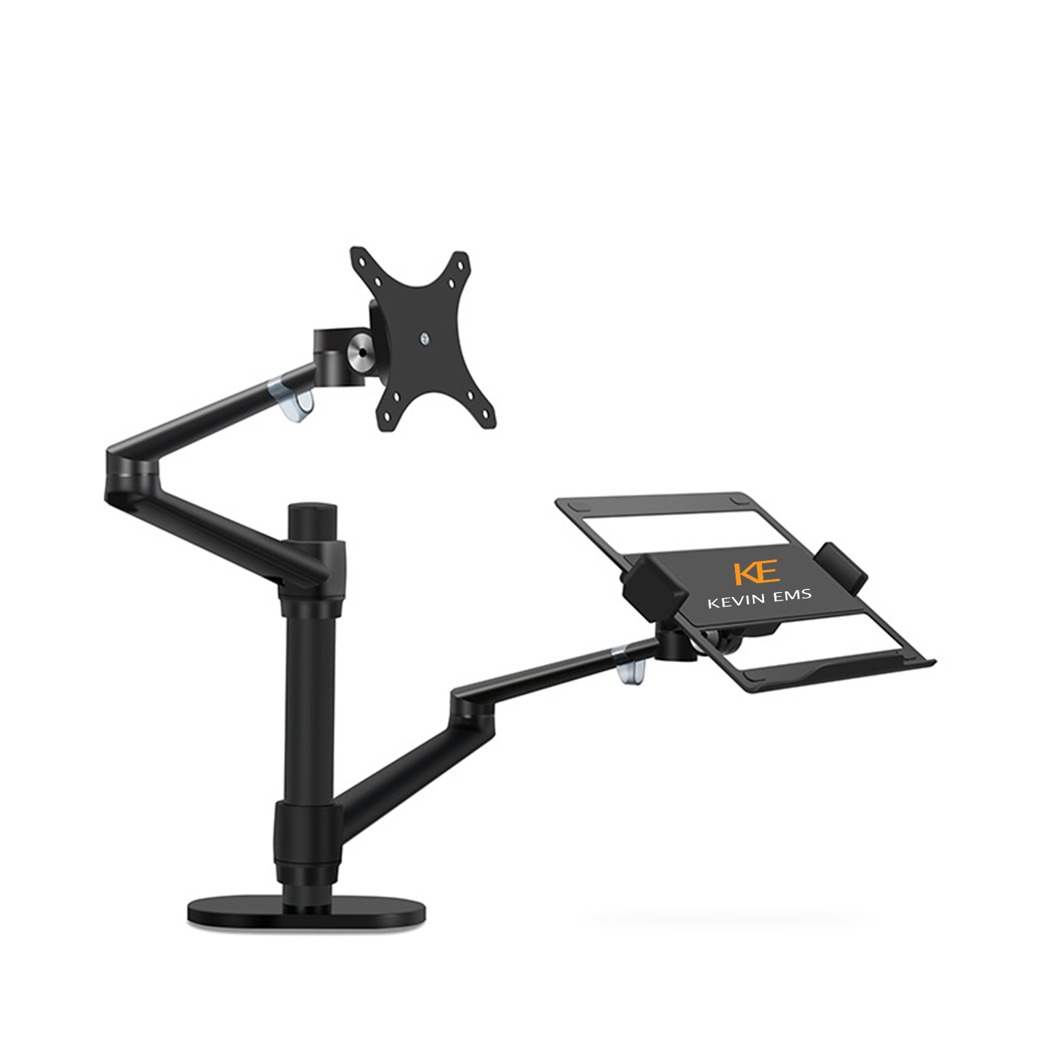 2-In-1 Adjustable Dual Arm Desk Mounts 2