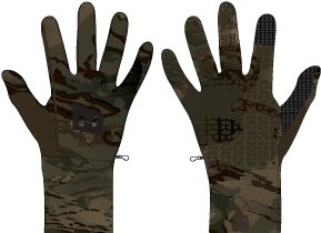 Men's UA Hunt Liner Gloves 4