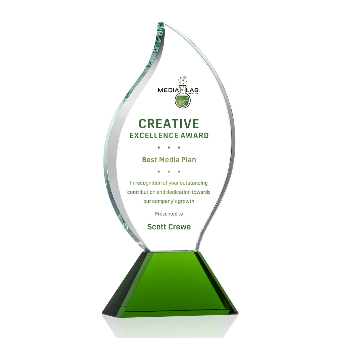 Norina Flame VividPrint™ Award - Green 4