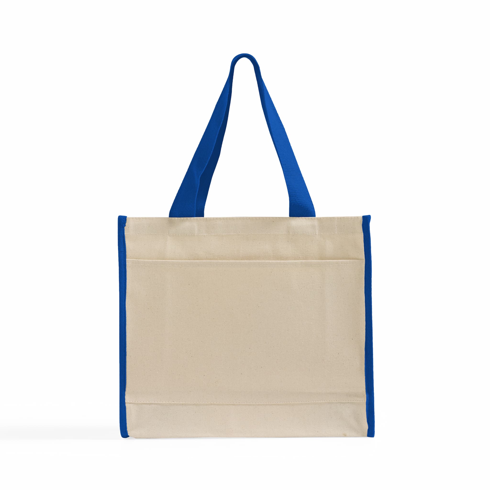 Color-Trim Canvas Tote Bag, custom tote bag with logo imprint 21