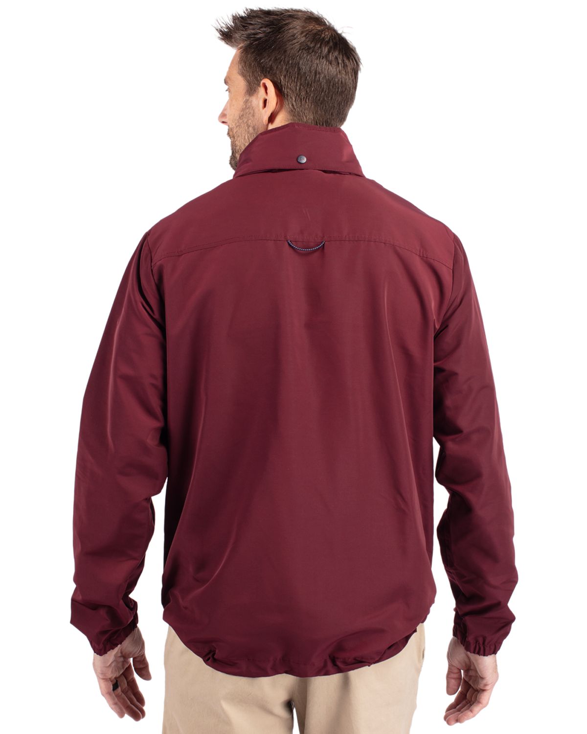 Cutter & Buck Charter Recycled Packable Mens Full Zip Jacket 4