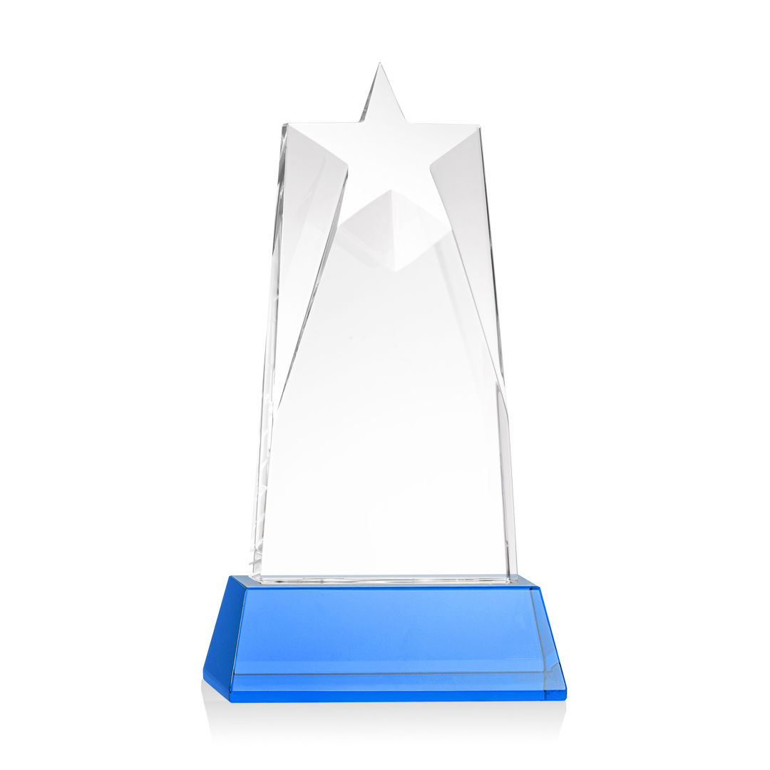 Millington Star VividPrint™ Award on Base - Sky Blue 4