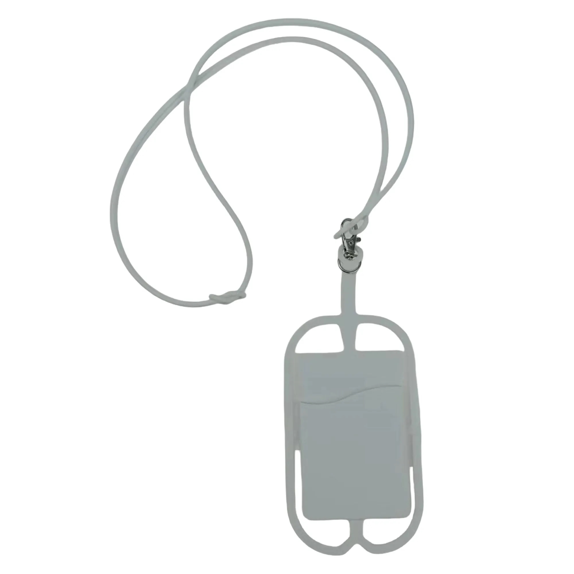 Silicone Card Slot with Lanyard Phone Holder 12