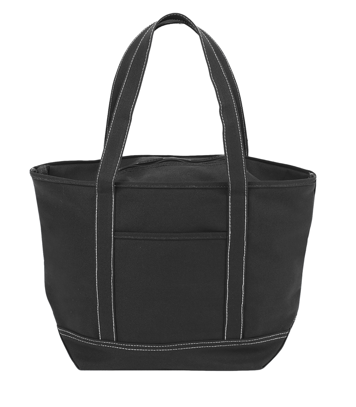 Sailway Solid Zippered Tote Bag 3