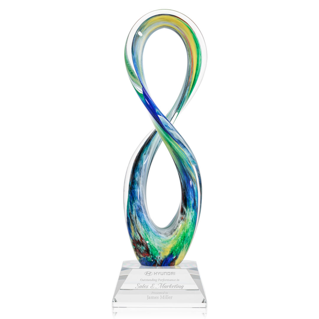 Duarte Award on Sheffield Base - Clear 10