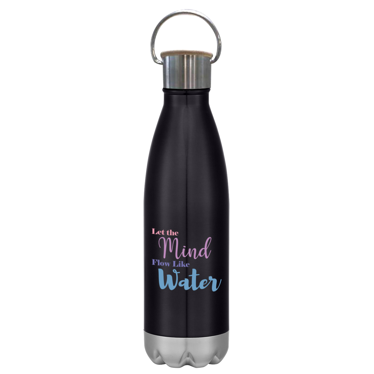 16 Oz. Swiggy Stainless Steel Bottle With Bamboo Lid, custom water bottle with logo imprint 10