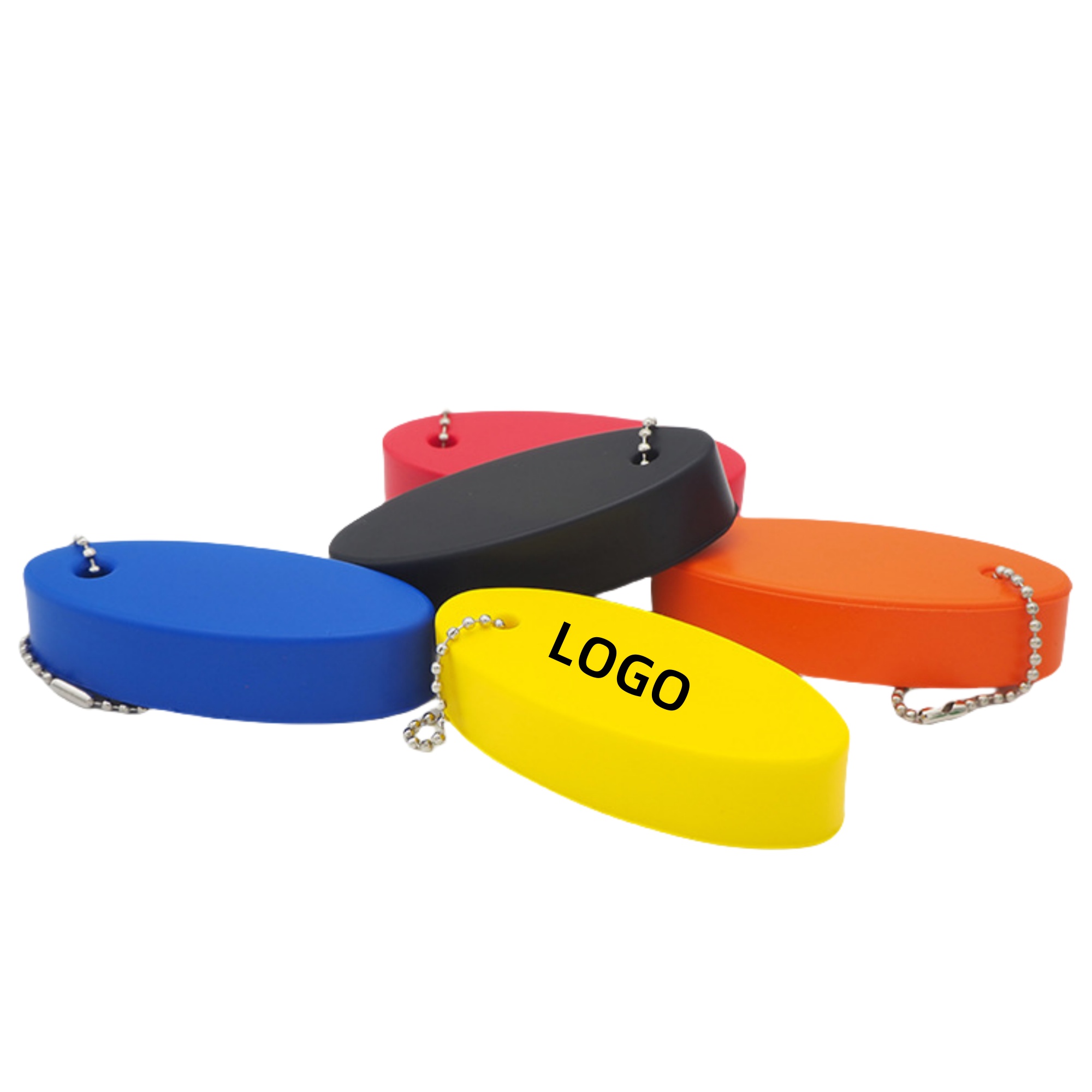 Oval Float Keychain 4