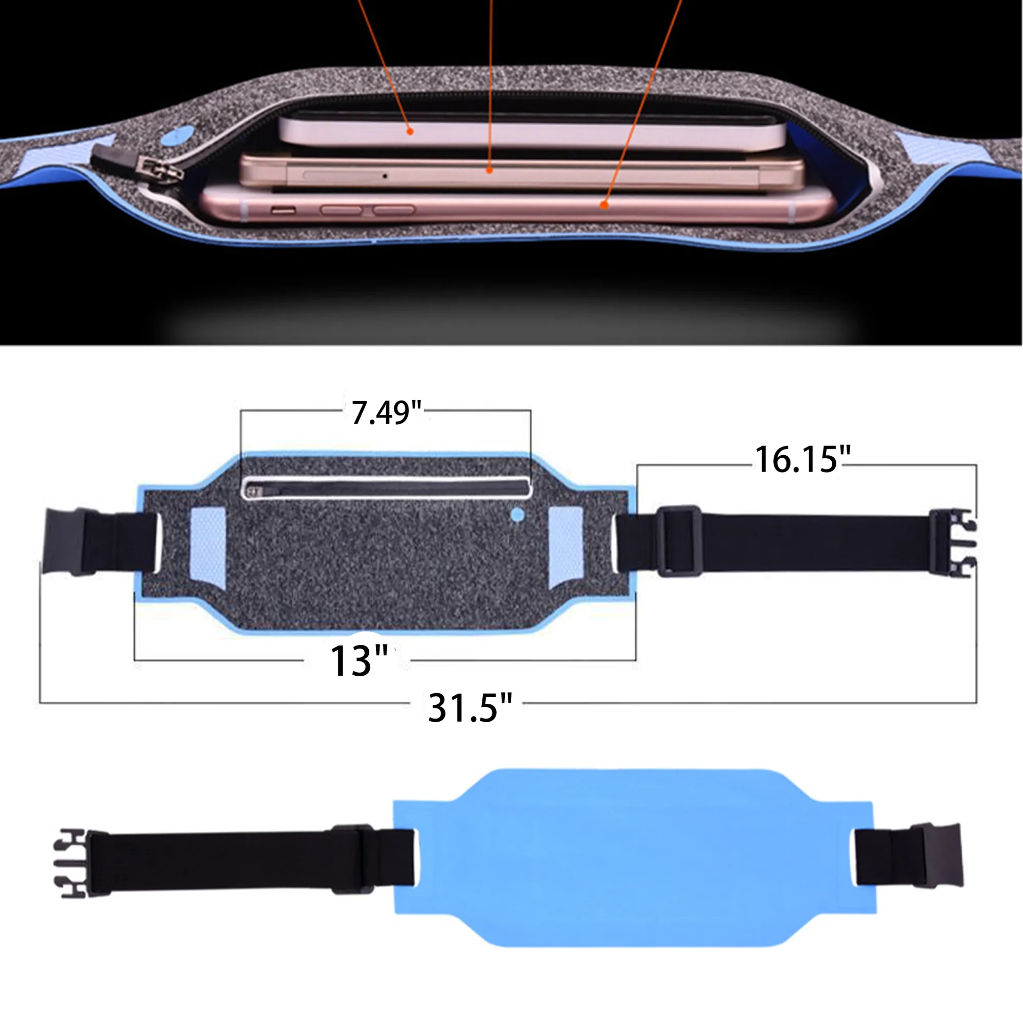 Ultra-thin Fanny Packs 2