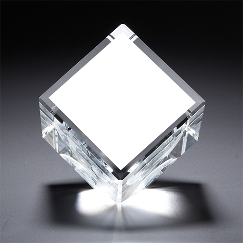 3D Crystal Jewel Cube Large Award 4