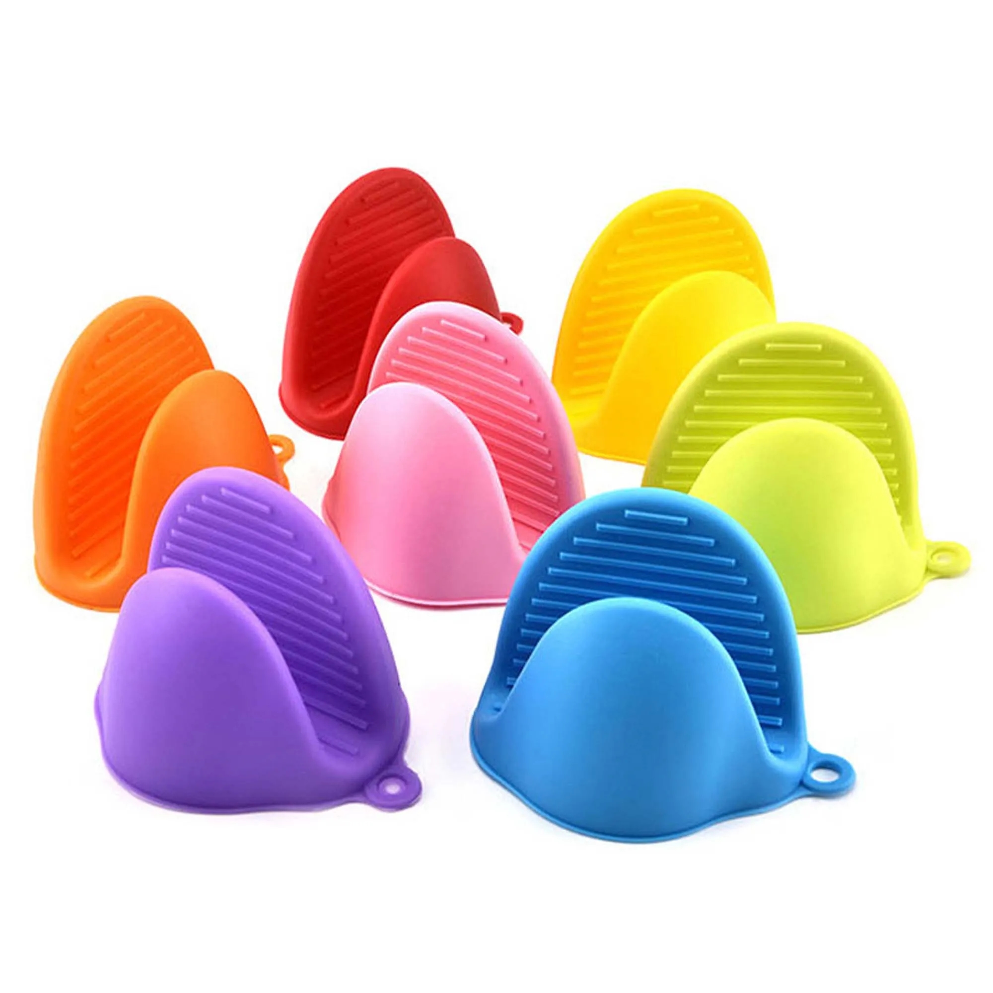 Camping Barbecue Silicone Anti-Heat Gloves 4