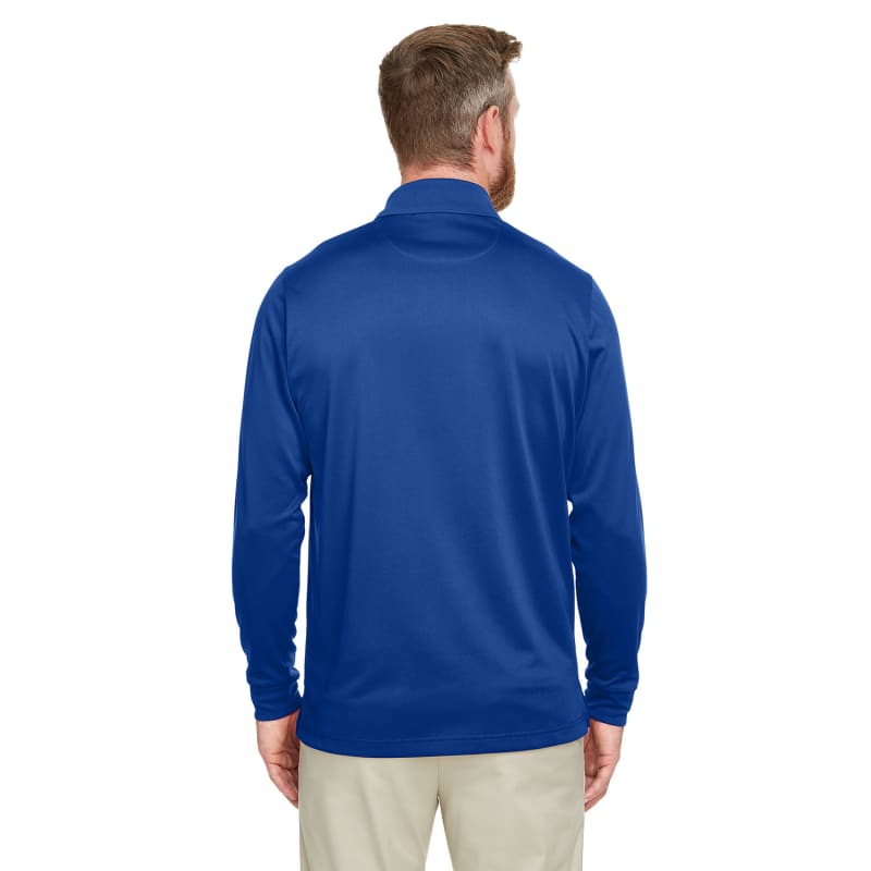 Harriton Men's Advantage Snag Protection Plus IL Long Sleeve Polo 19