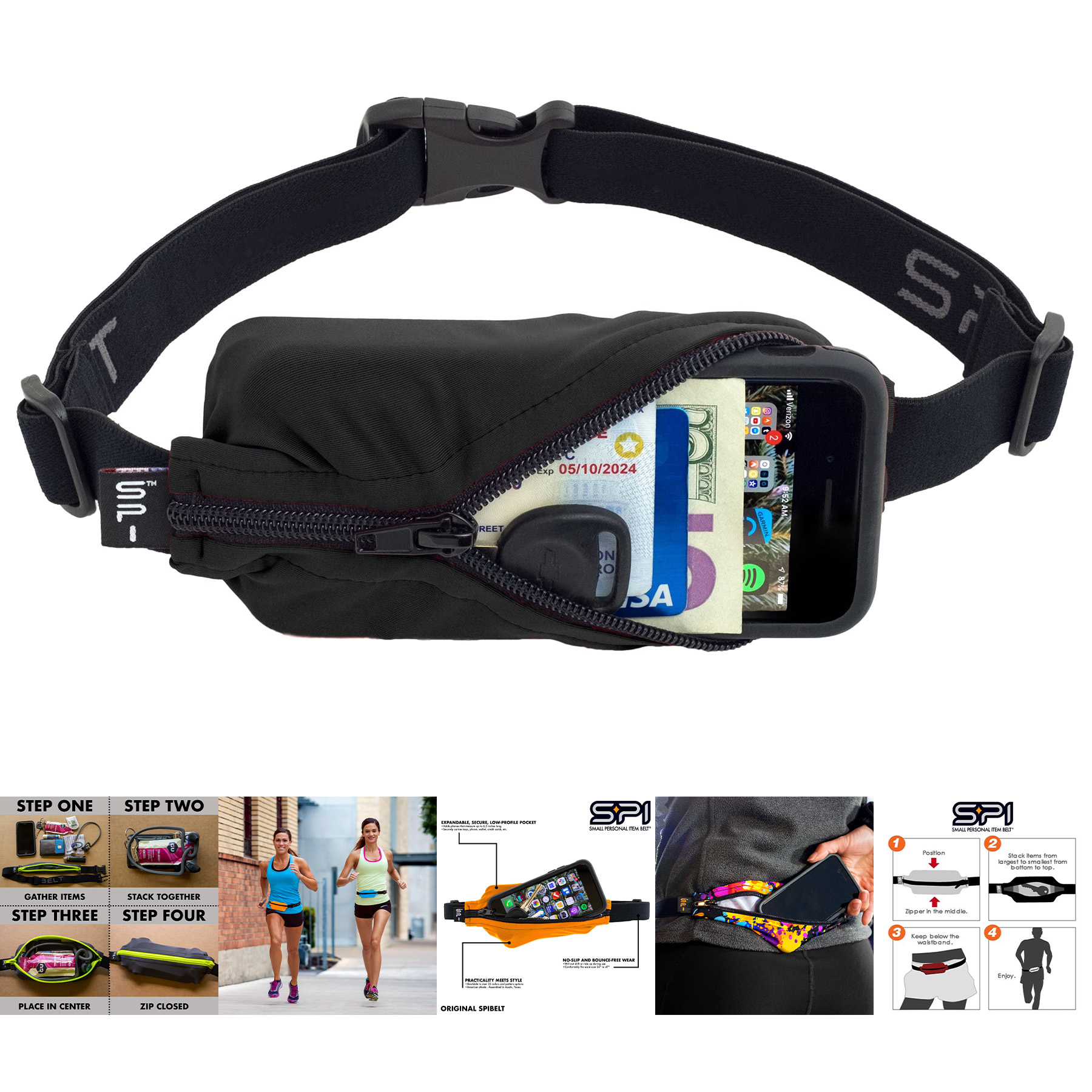 Original Pocket Running Belt for Women Men 2