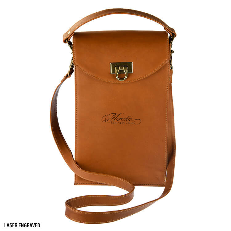 Vivo - Leather 2 Bottle Wine Tote 2