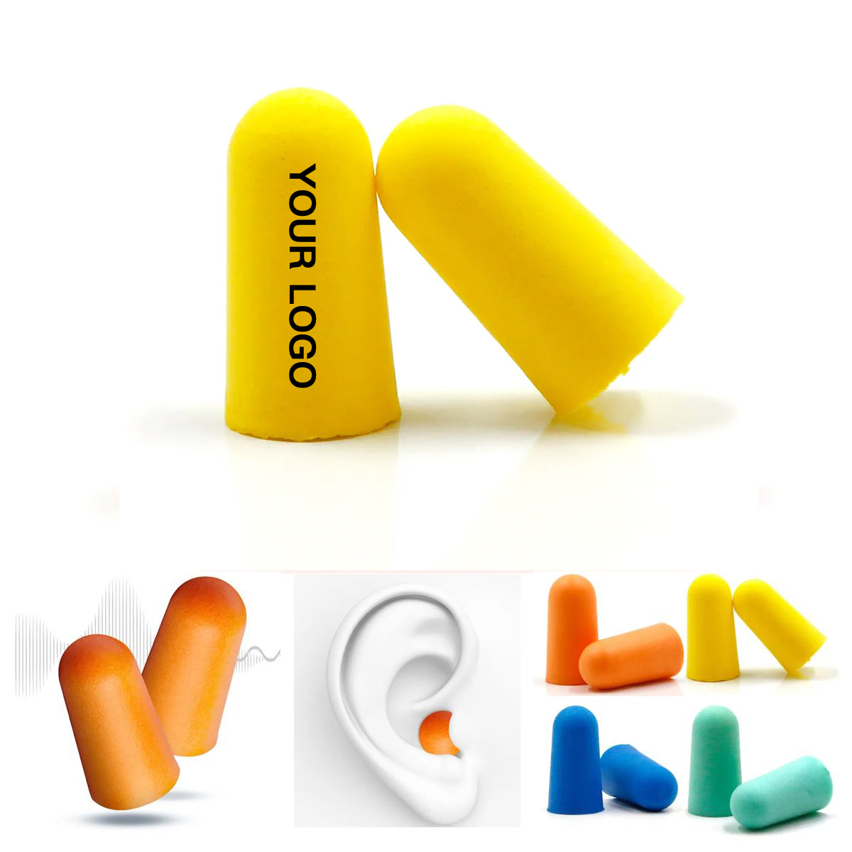 Noise Blocking Foam Earplugs in Storage Case 4
