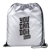 Oriole Reflective Drawstring Bag 16