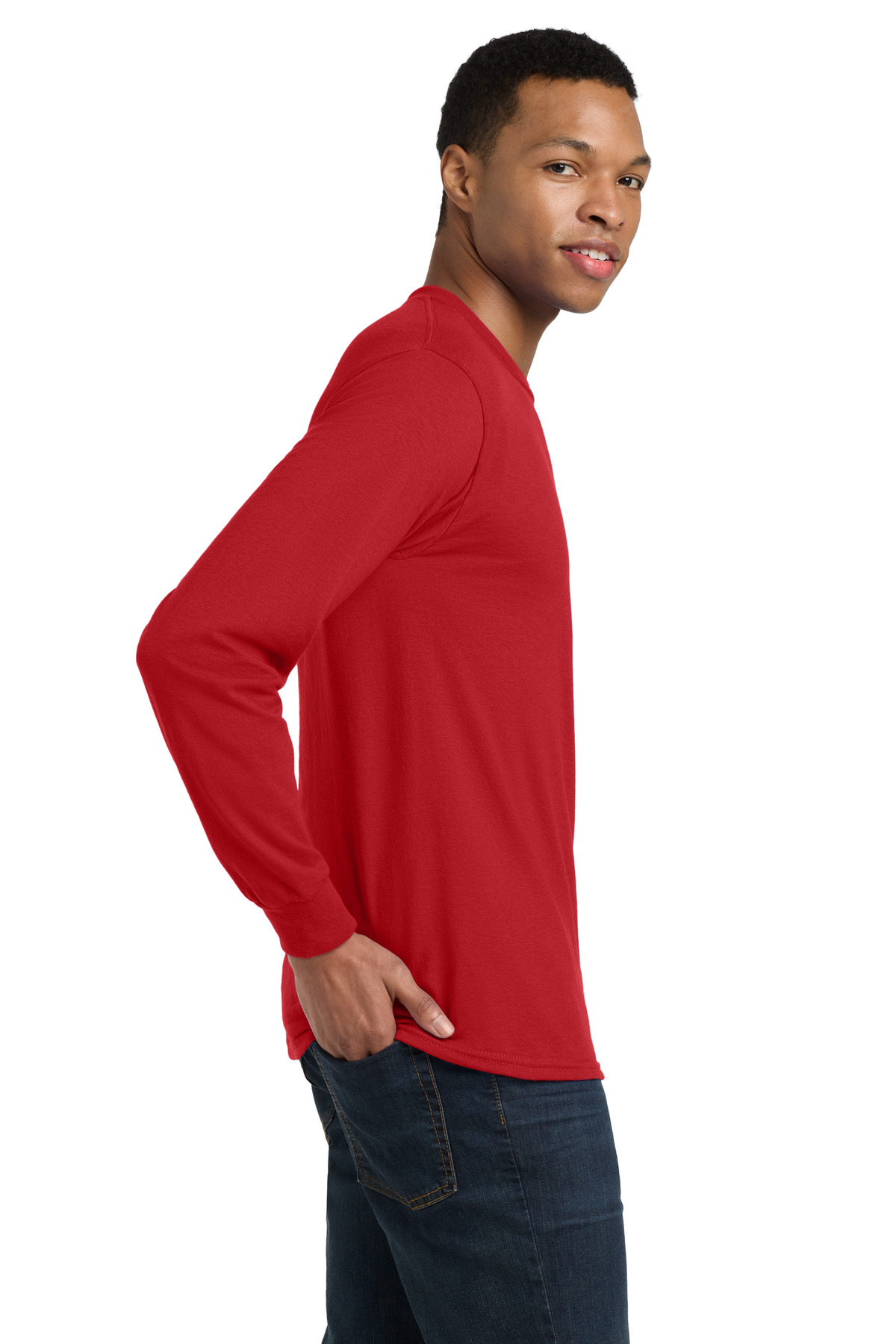 Gildan - DryBlend 50 Cotton/50 Poly Long Sleeve T-Shirt. 8400 86