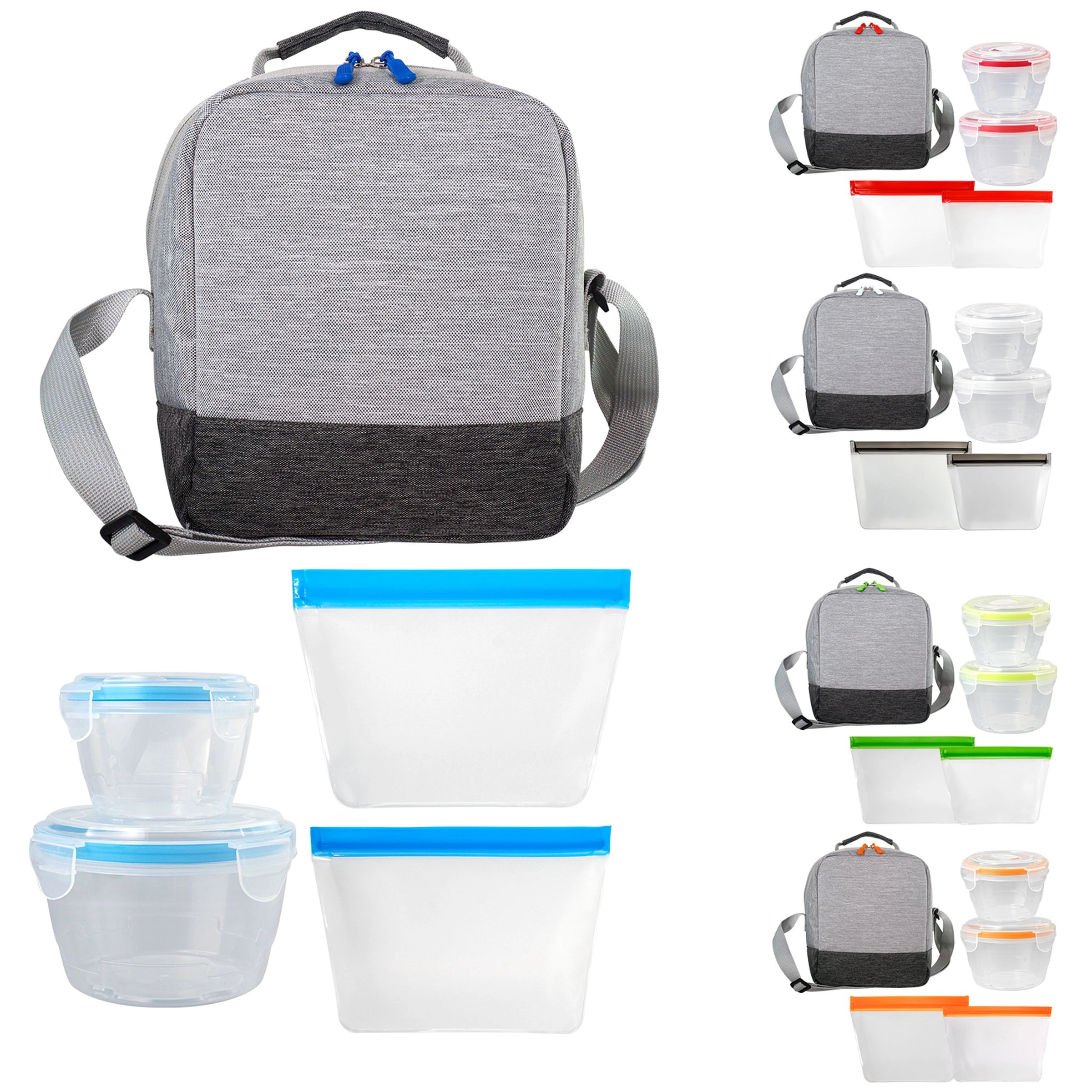 Bay Handy Nested Seal Tight Bagged Lunch Kit 10