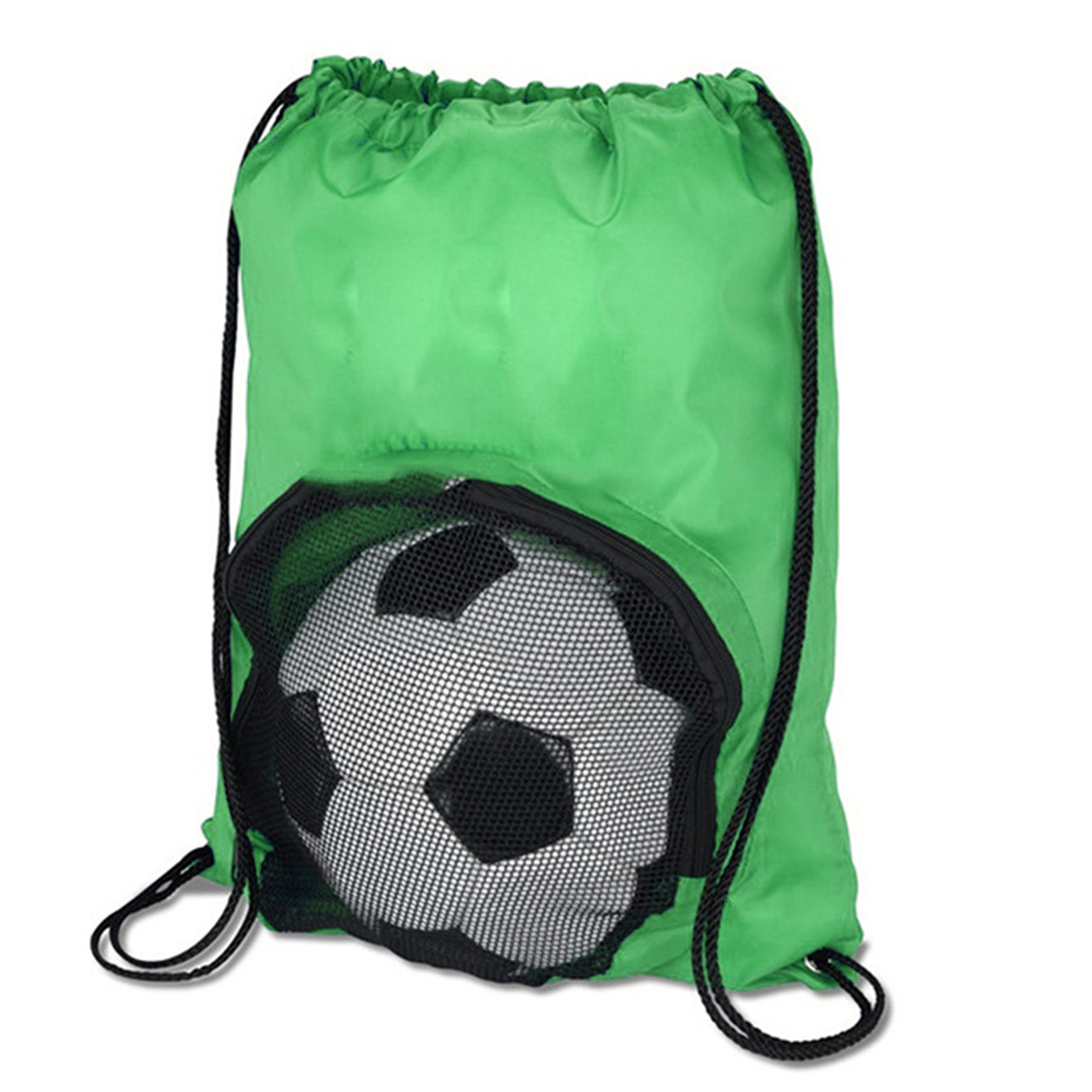 Polyester Large Capacity Double Shoulder Drawstring Bag 1