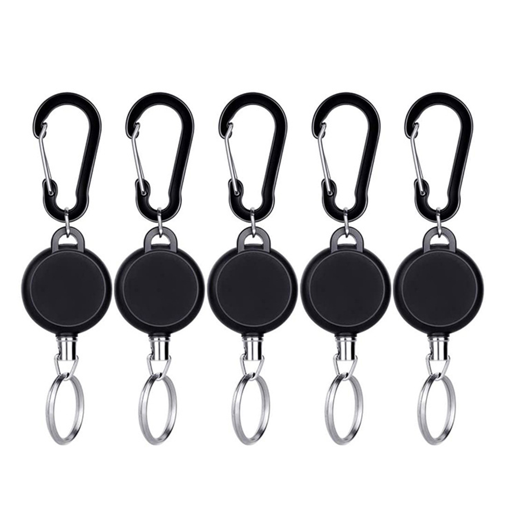 Retractable Buckle with Keychain 3