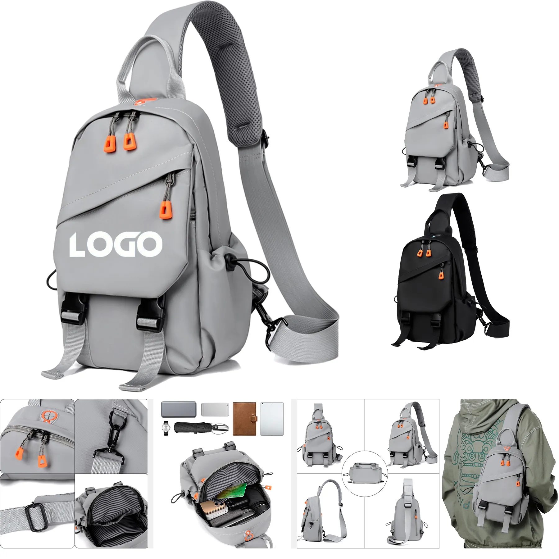 Small Sling Crossbody Backpack 2