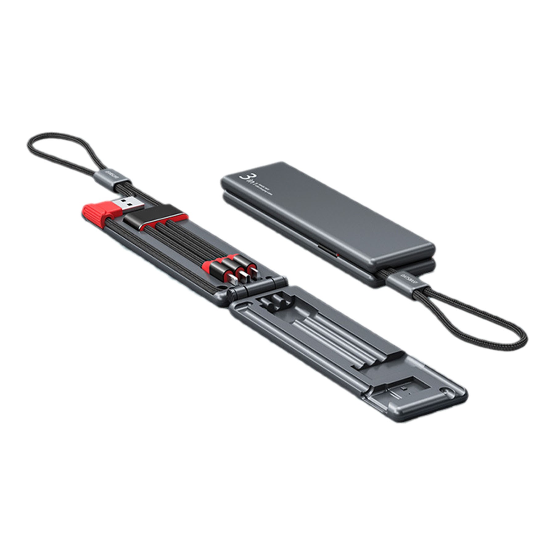 Multifunctional Portable 3 in 1 Charging Cable Organizer 4