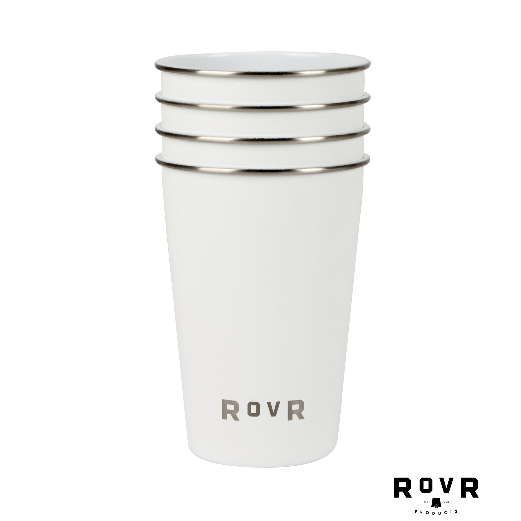 RovR® Pack of 4, 16 oz. Single Wall Beer Pints 16