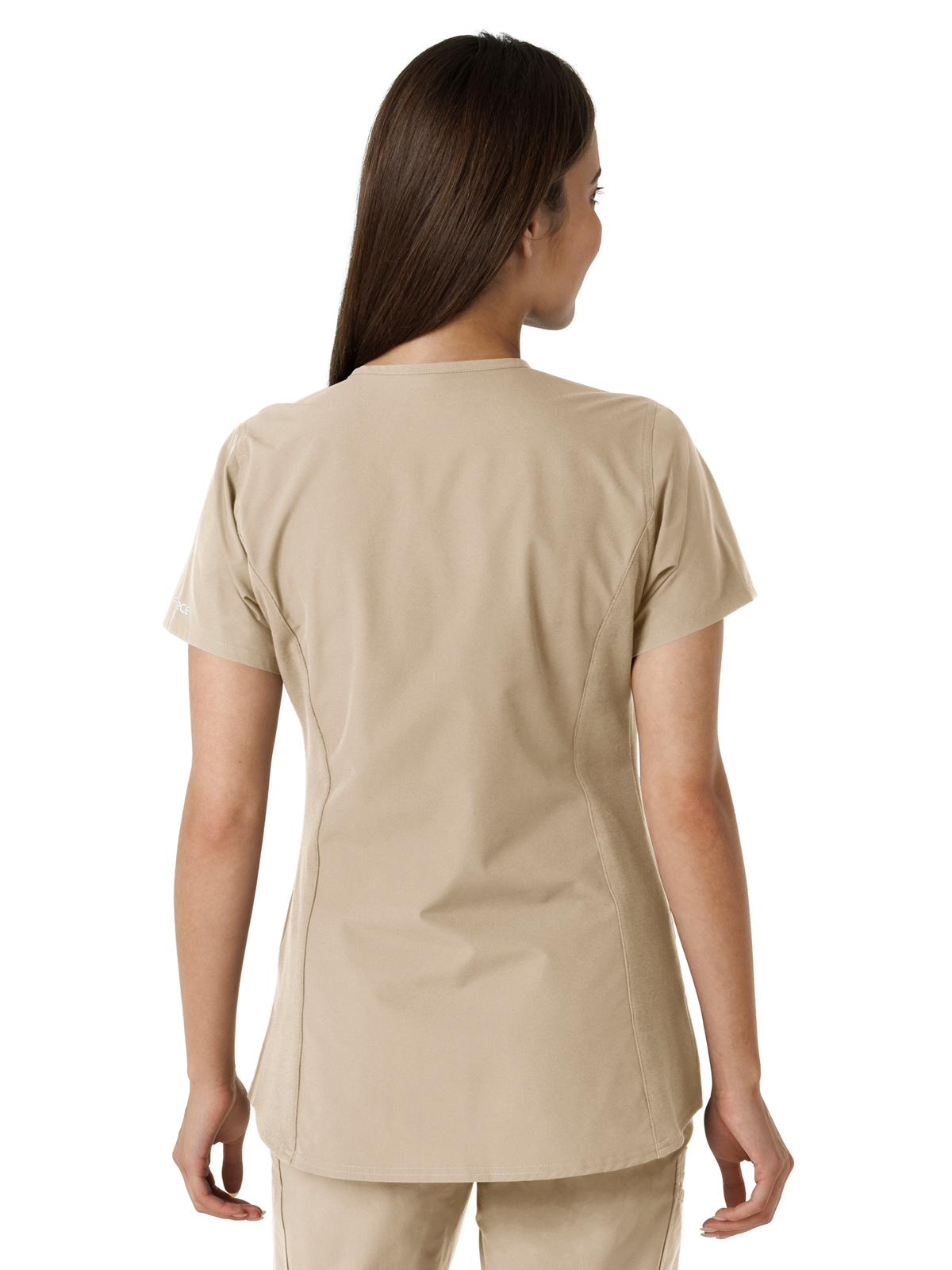 Carhartt Scrubs - Force Essentials Women's Notch Neck Tunic Knit Panel Top 51