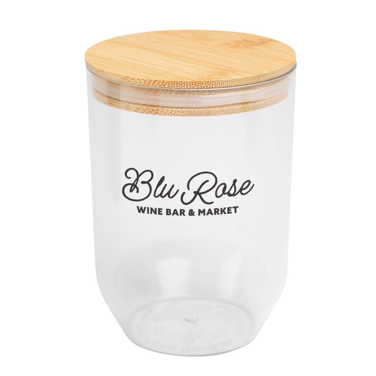 12 Oz. Montrose rPET Wine Tumbler With Bamboo Lid 11