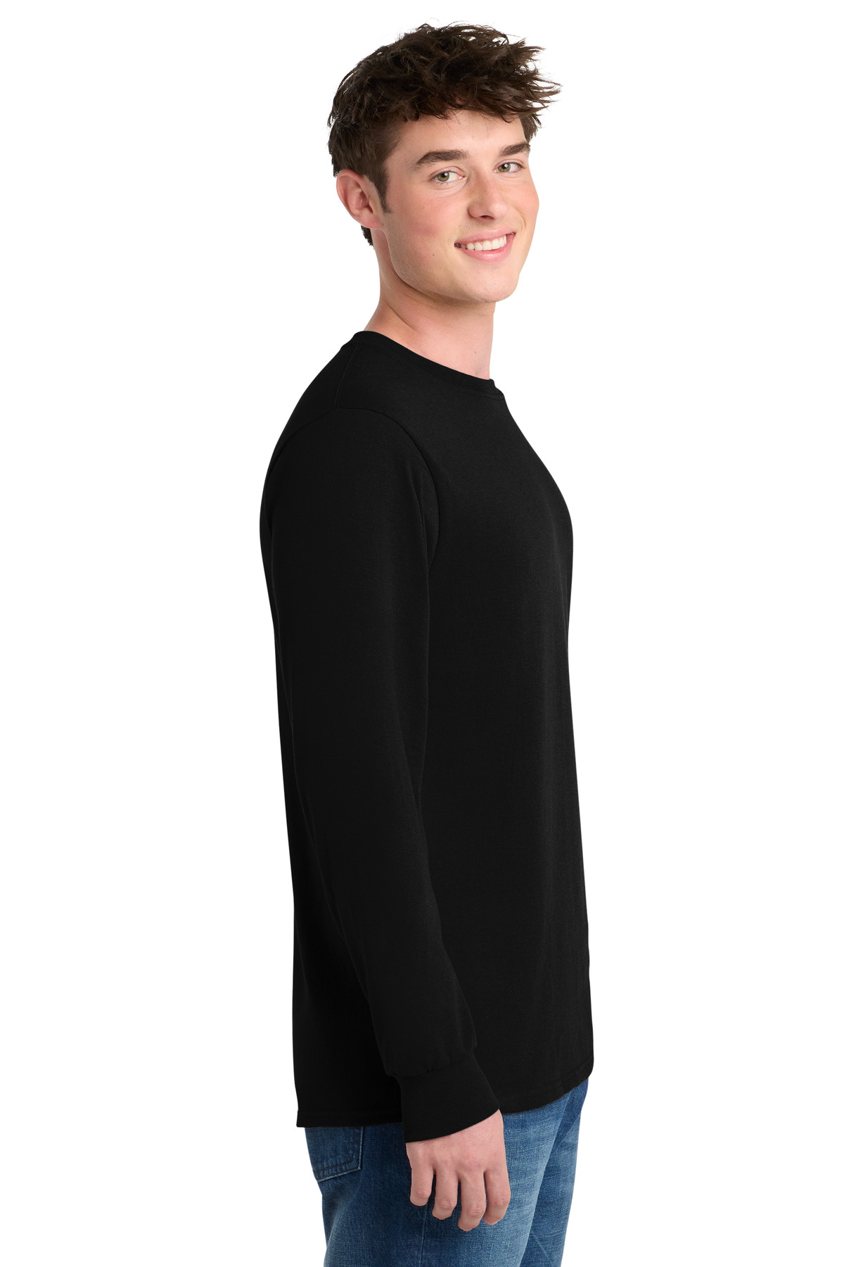 Port & Co Tall Long Sleeve Core Blend Tee. PC55LST 90