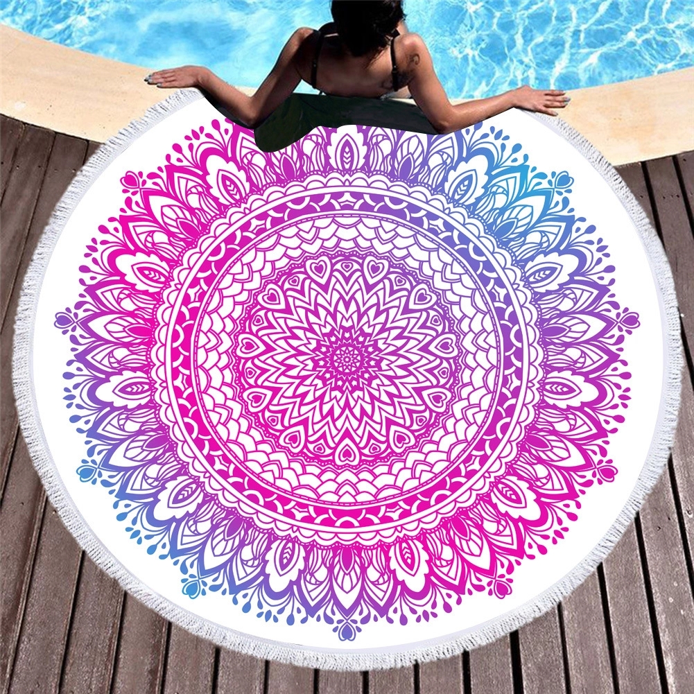 Microfiber Tassel Beach Towel 3