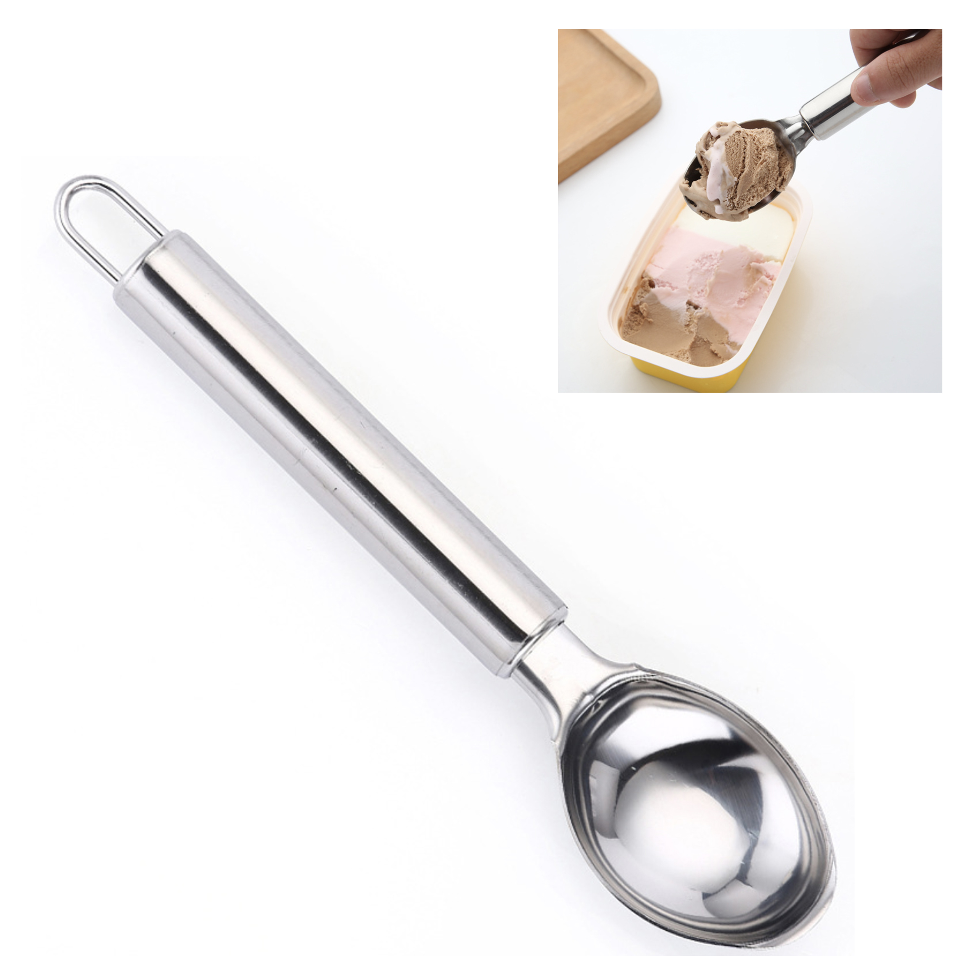 Stainless Steel Ice Cream Scoop Kitchen Accessories 2