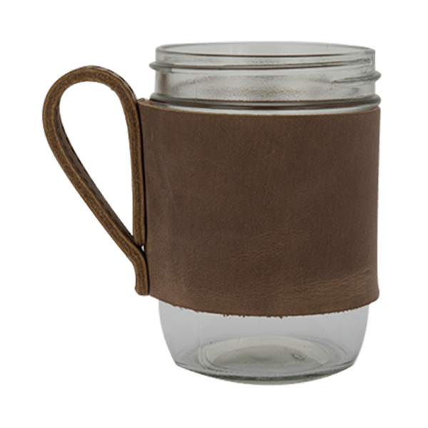 Brewster 16 oz. Wide Mason Jar & Sleeve 11
