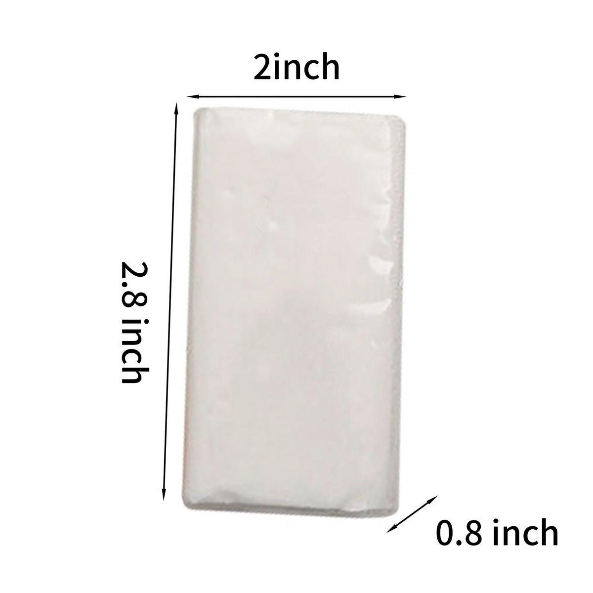 Mini Tissue Pack with 8 Sheets Compact and Portable 3