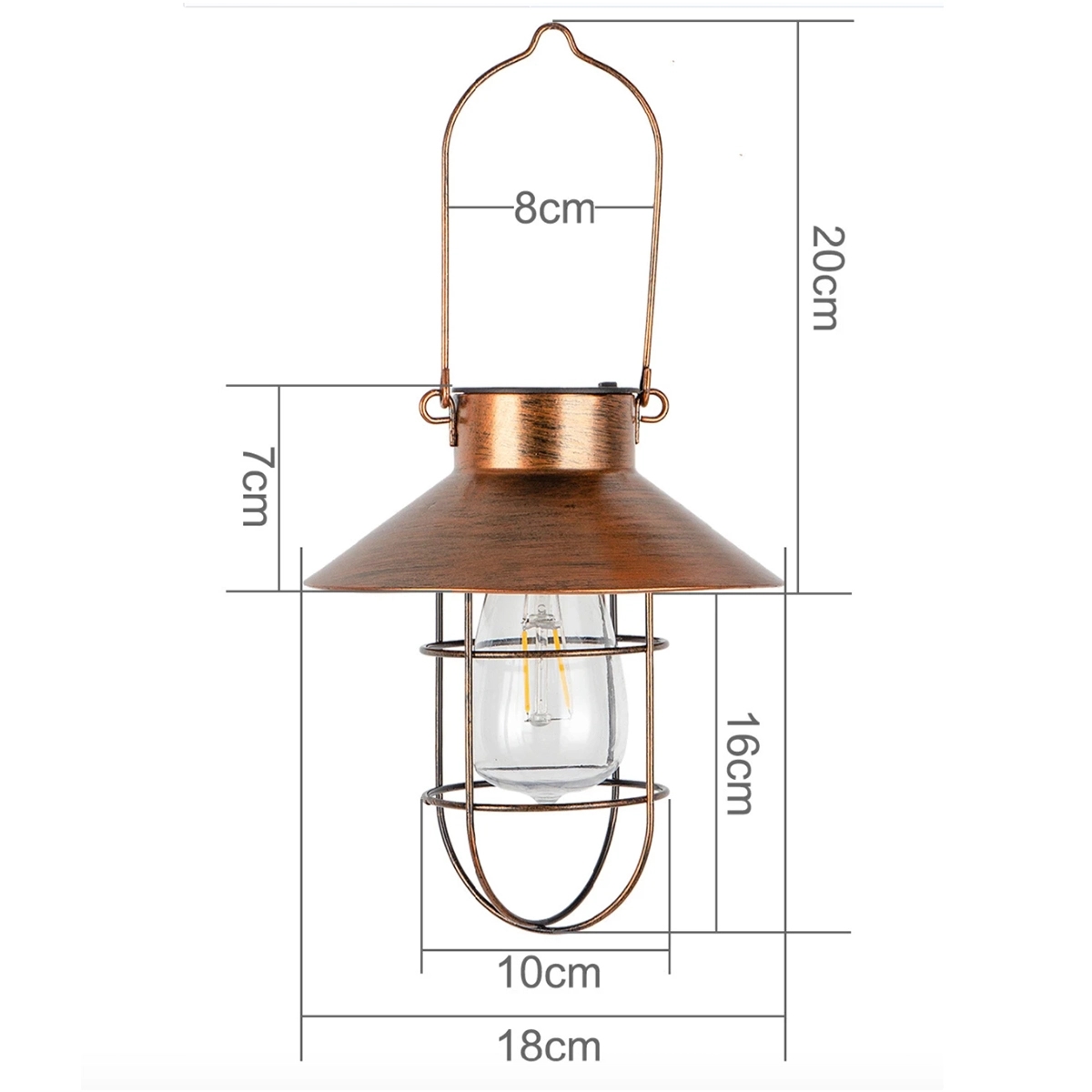 Hanging Solar Lights Shepherd Hook 3