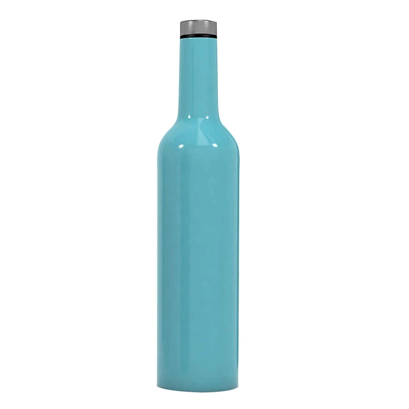 25 Oz Vacuum Insulated Water Bottle Wine Flask, custom water bottle with logo imprint 4