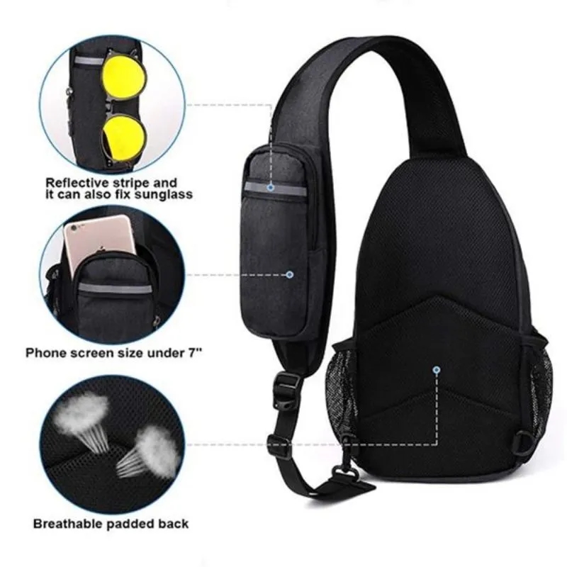 Nylon Waterproof Chest Bag 6