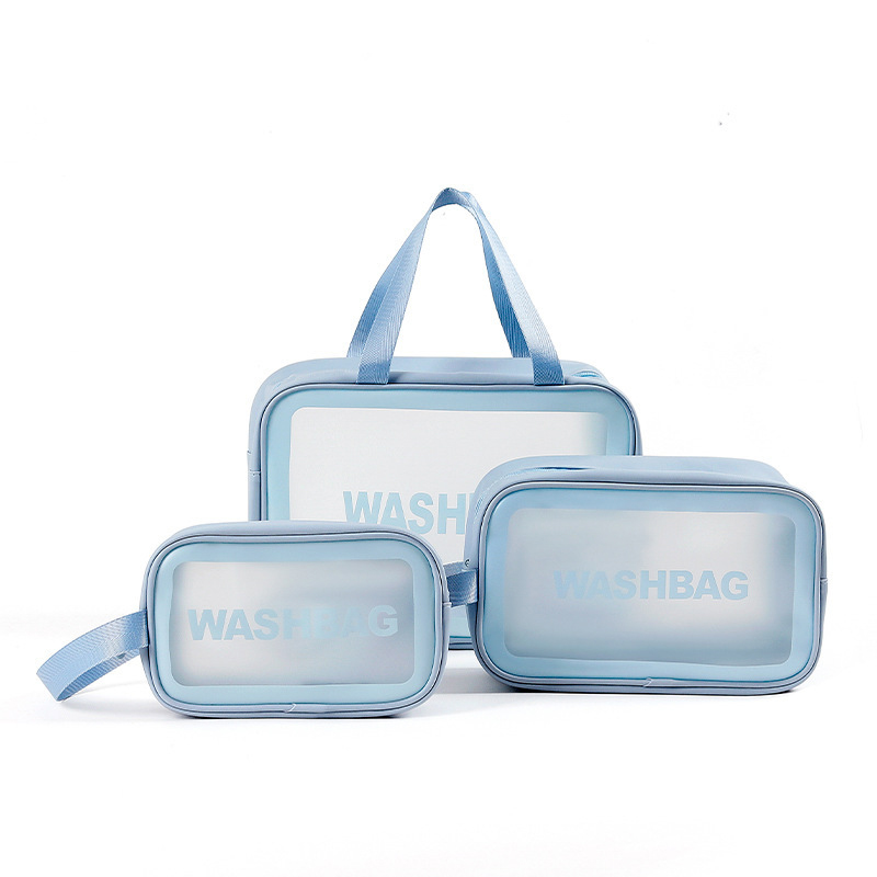 Waterproof, Transparent Cosmetic Bag Large Capacity Wash Bag 2