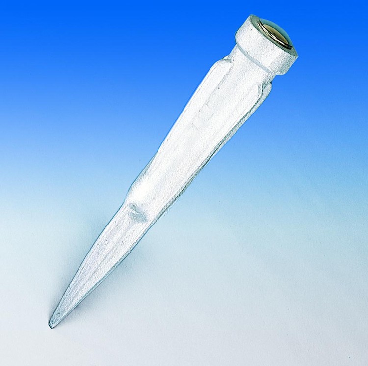 Cast Aluminum Lawn Socket - 13" Length x 1 3/8" Diameter 2