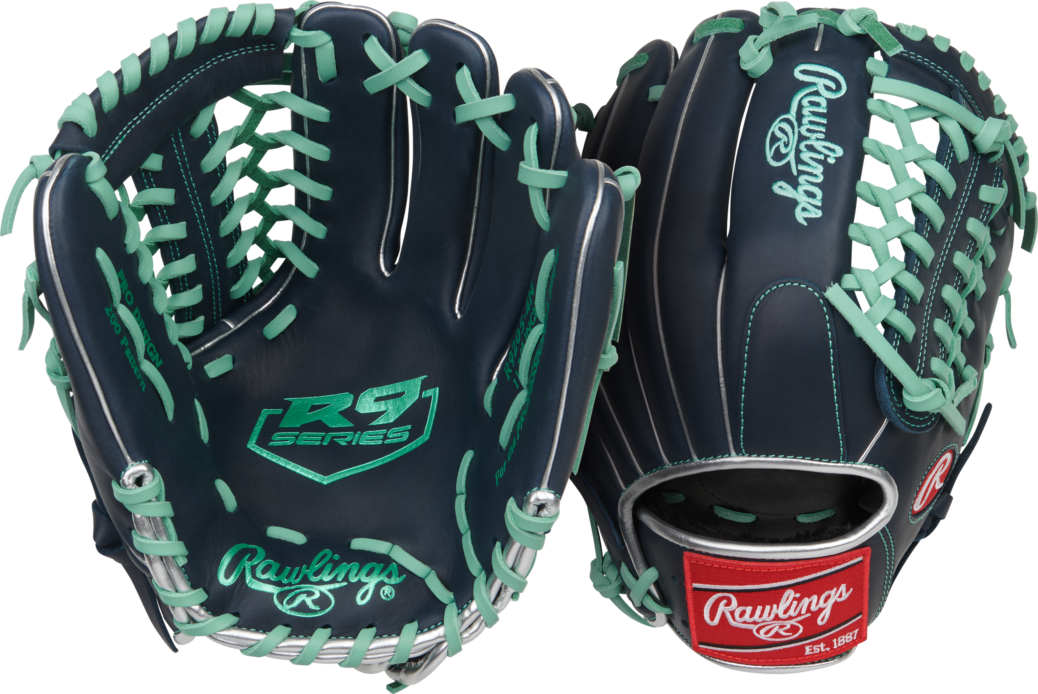 Rawlings R9 11.75 in Baseball  Glove, Infield 2