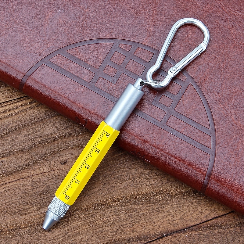 6-In-1 Multiuse Tool Stylus Twist Pen 9