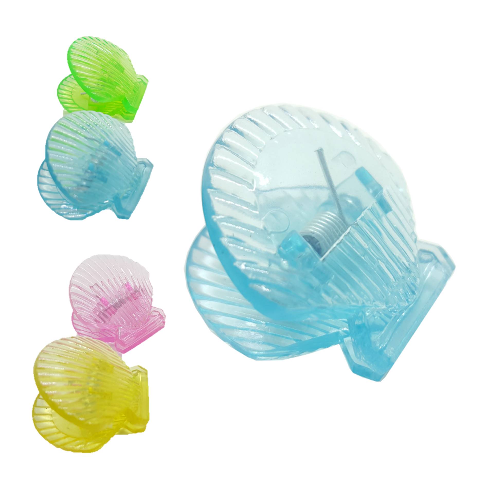 Shell Shape Clear Food Sealing Clip 6