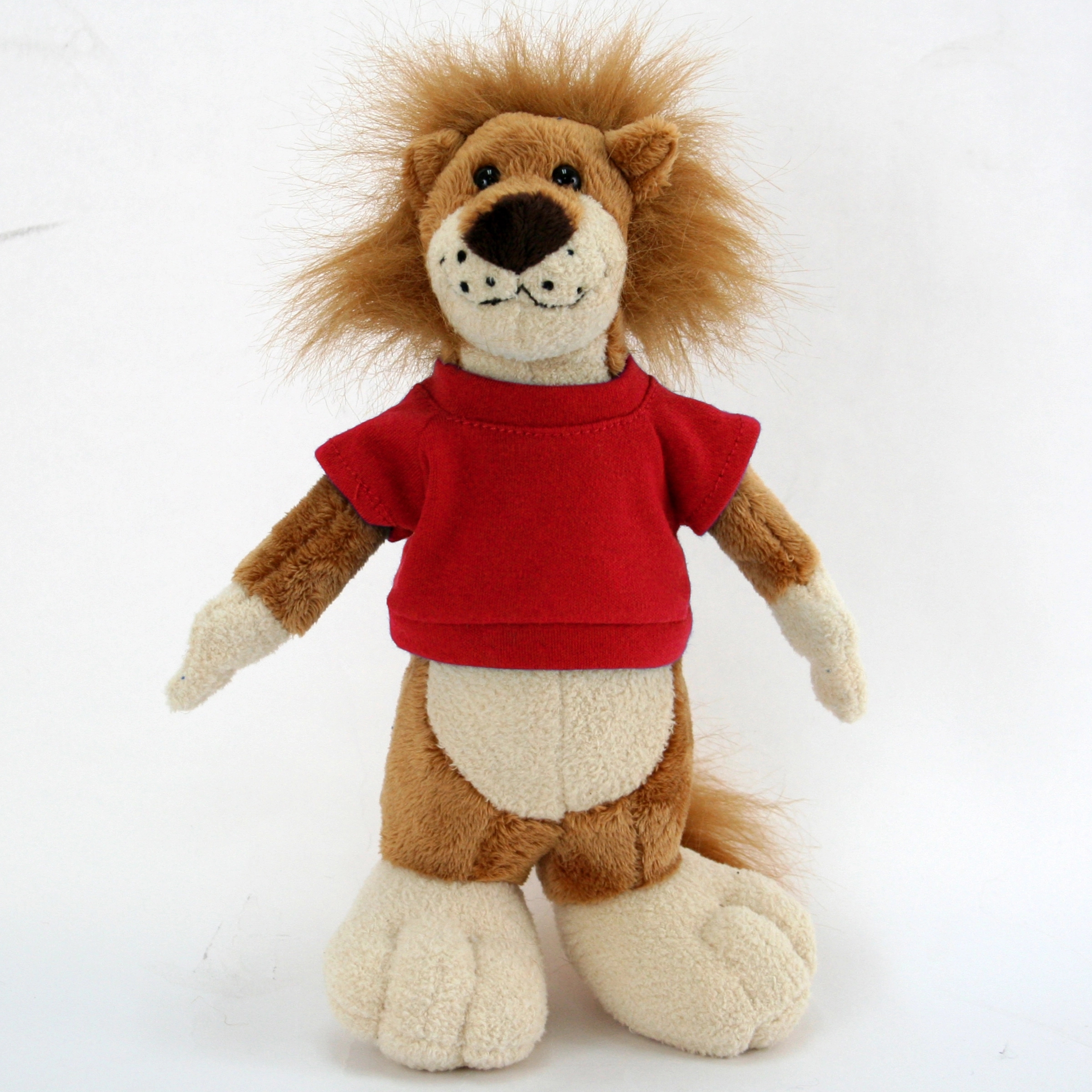 Long Body Stuffed Animal 10" Lion 8