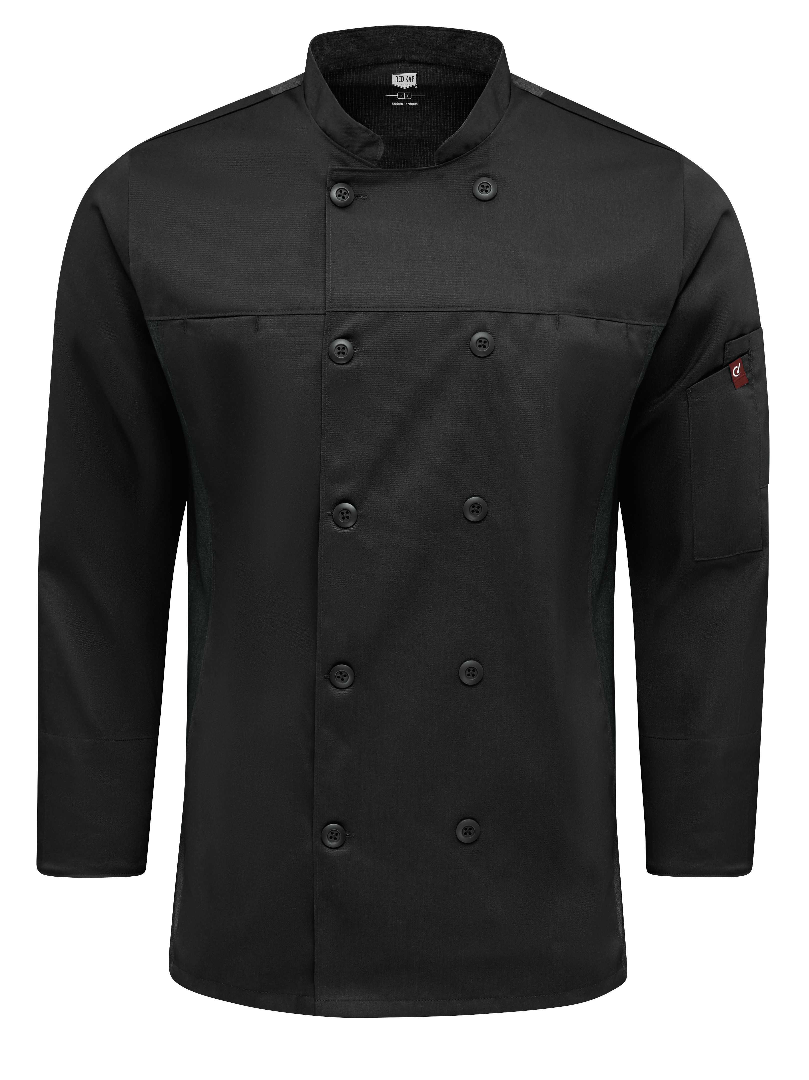 Red Kap® Men's Deluxe Airflow Chef Coat 2