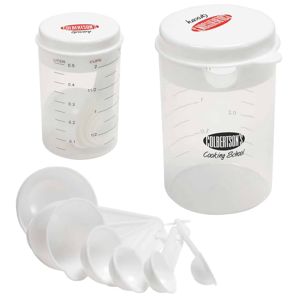 Recipe-Ready Measuring Cup Set & Strainer 3
