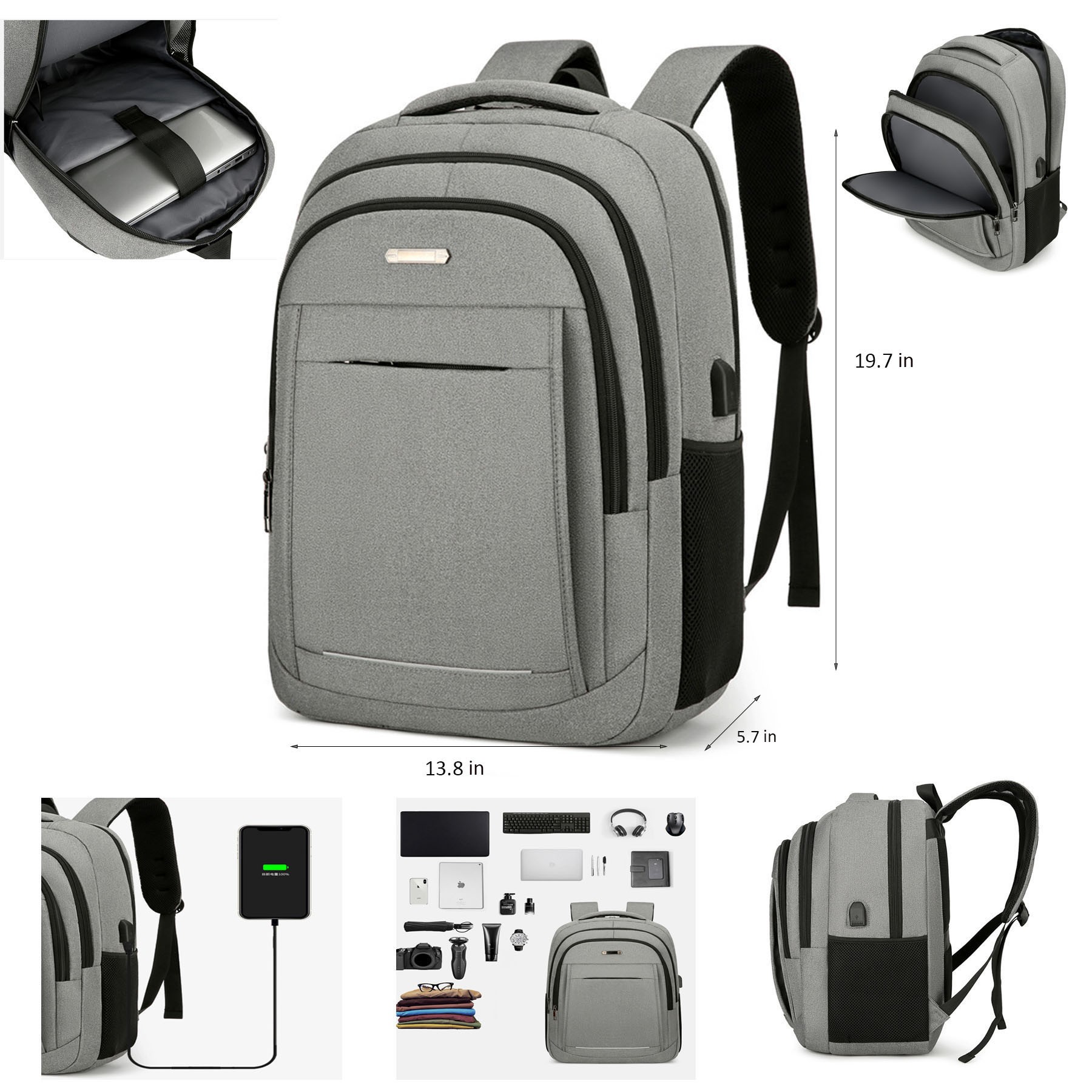 Waterproof Business Travel Backpack 1