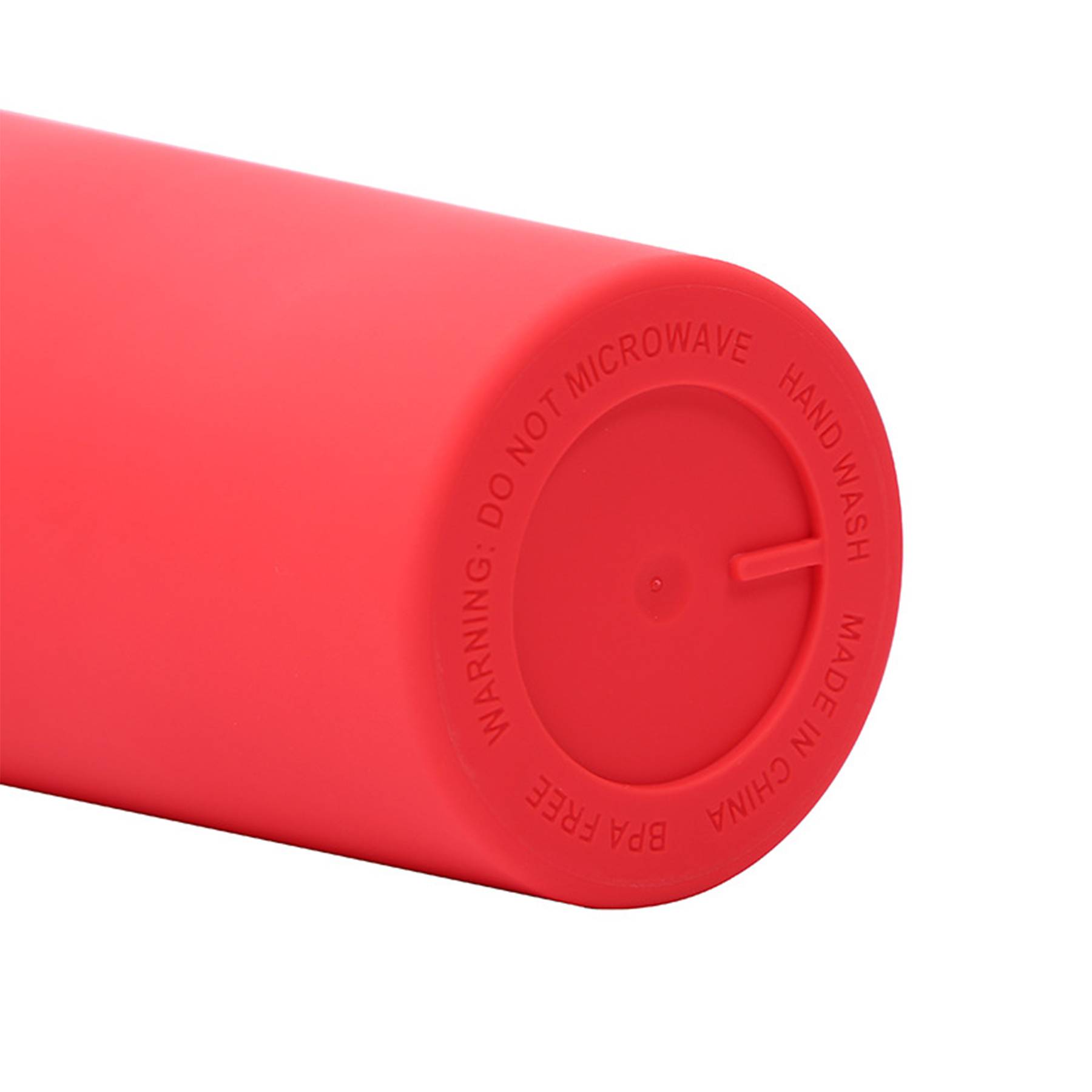 Custom 24oz Double Layer Plastic Cup W/ Straw 2